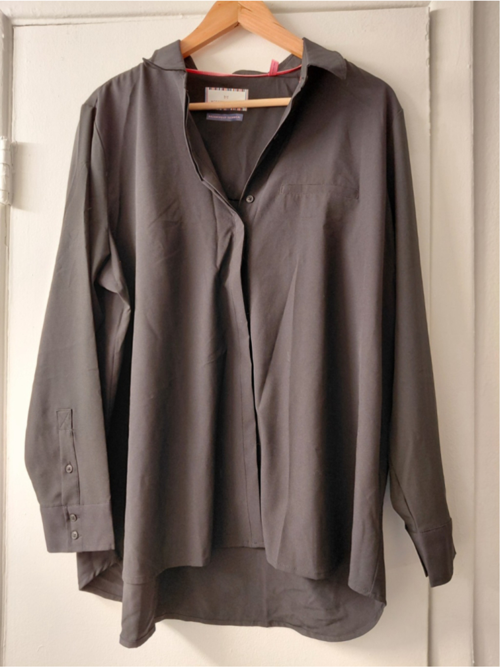 Modern Ambition Women's Delightfully Technical Travel Shirt Black Size X-Large